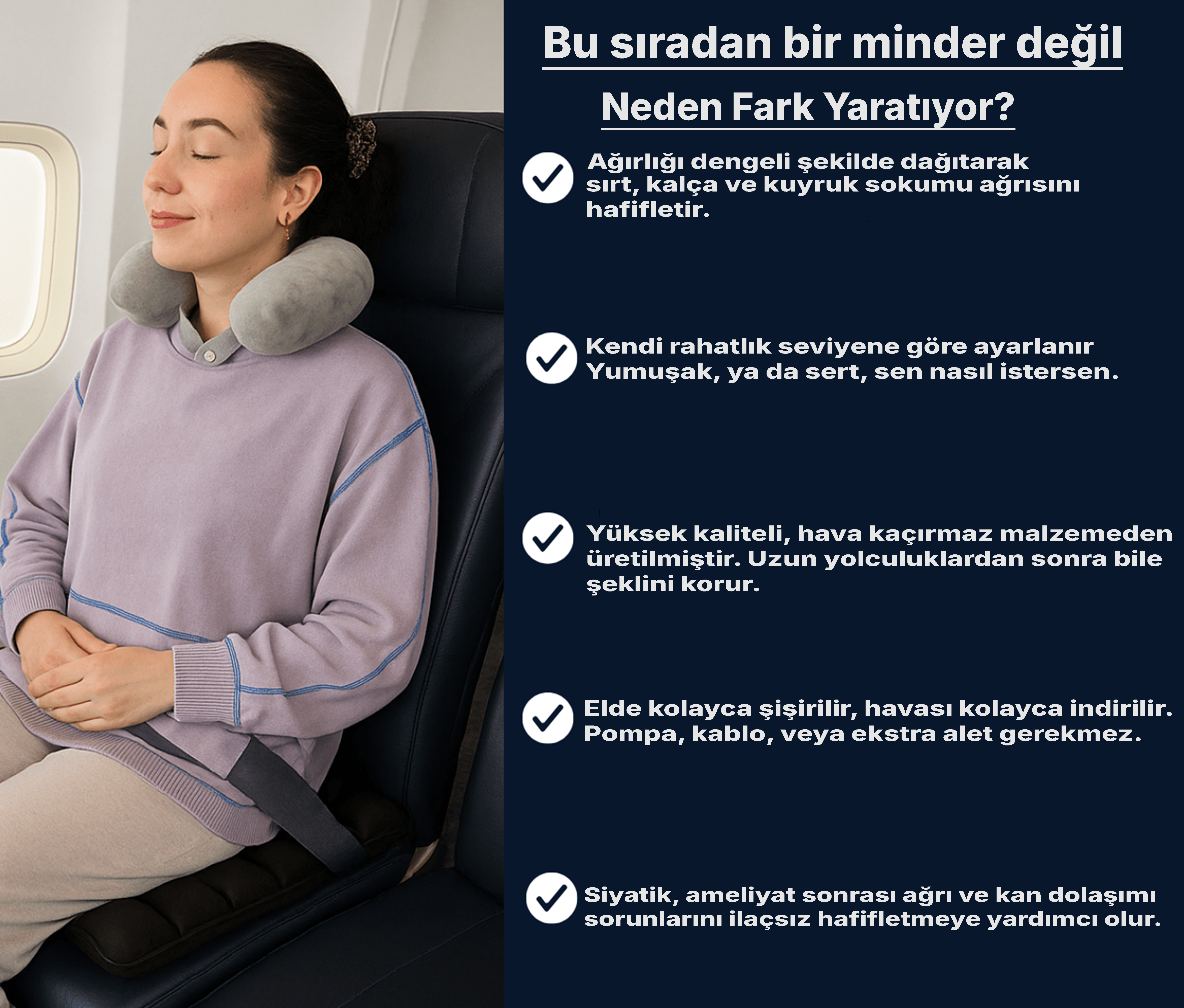 AirKonfor Ortopedik Minder
